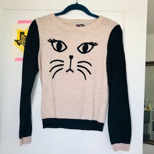 Cozy kitty cat sweater